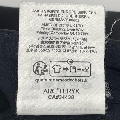 ARC’TERYX VEILANCE アークテリクス ヴェイランス X000007286 ブラック コーブル パンツ ボトムス