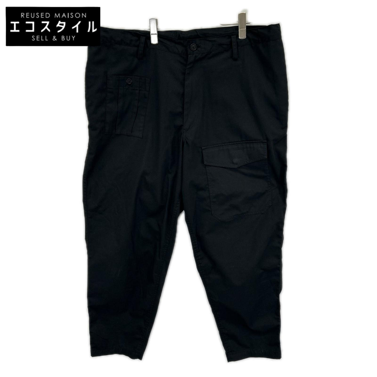 Y's for men ワイズフォーメン MP-P18-900 ブラック ワークパンツ ボトムス