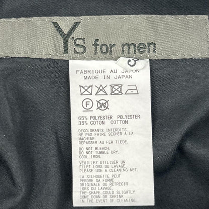 Y's for men ワイズフォーメン MP-P18-900 ブラック ワークパンツ ボトムス