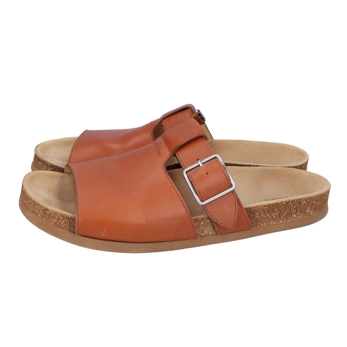 A.P.C. アーペーセー Mules Gabriel レザー フラット サンダル シューズ