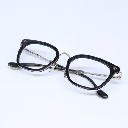 Chrome hearts クロムハーツ STRAPADICTOME フレアモチーフ ウェリントン メガネ 眼鏡