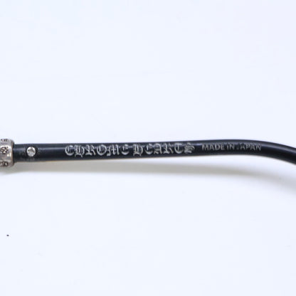 Chrome hearts クロムハーツ STRAPADICTOME フレアモチーフ ウェリントン メガネ 眼鏡