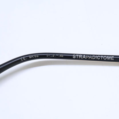 Chrome hearts クロムハーツ STRAPADICTOME フレアモチーフ ウェリントン メガネ 眼鏡