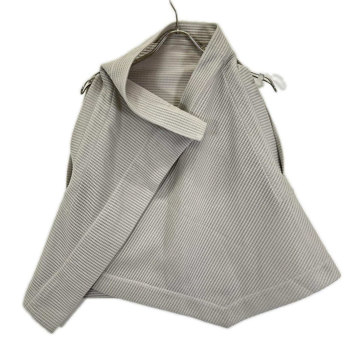 ISSEY MIYAKE イッセイミヤケ 132 5. IL83FJ511 グレー デザイン ジップ トップス トップス