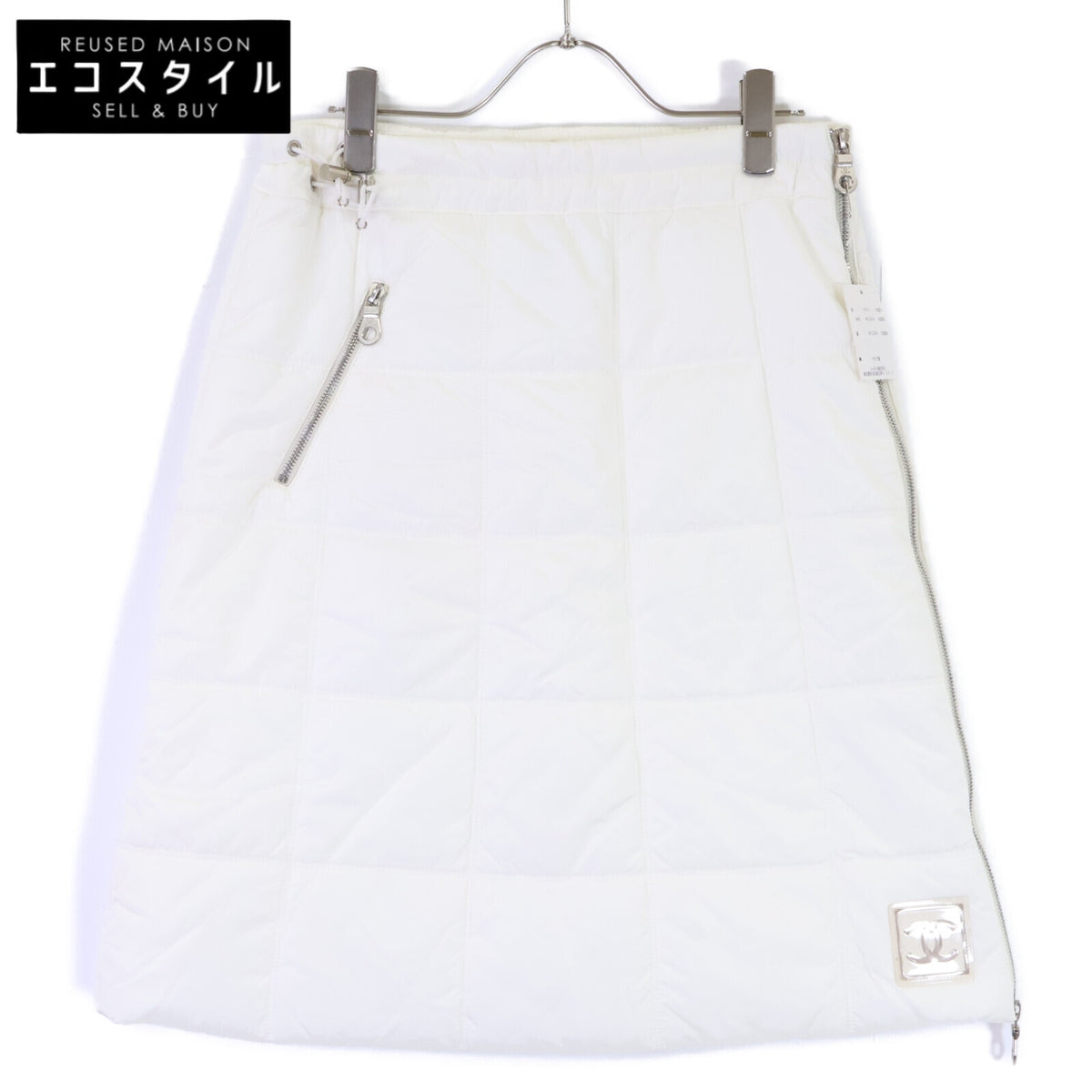 CHANEL SPORTS シャネルスポーツ 【国内正規】IDENTFICATION 00A P16393V09195 ココマーク 中綿入り ラップ スカート