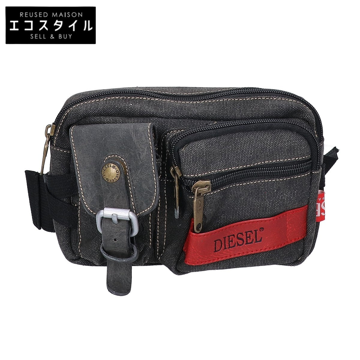 DIESEL ディーゼル ミリタリー ウエストバッグ