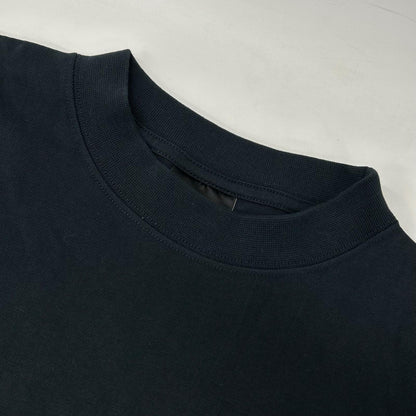 BALENCIAGA バレンシアガ 25AW 764235-TSVU4 ブラック ミディアムフィット Tシャツ ユニセックス トップス