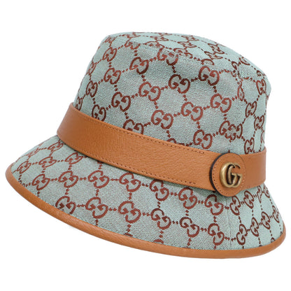 GUCCI グッチ 【美品/国内正規】748476 4HG62 GGキャンバス バケットハット 帽子