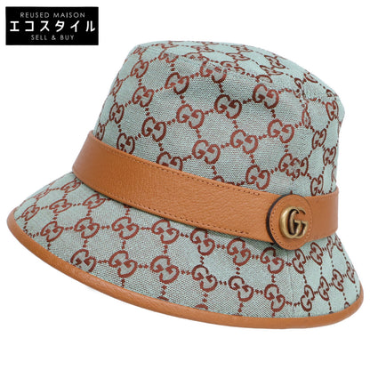 GUCCI グッチ 【美品/国内正規】748476 4HG62 GGキャンバス バケットハット 帽子