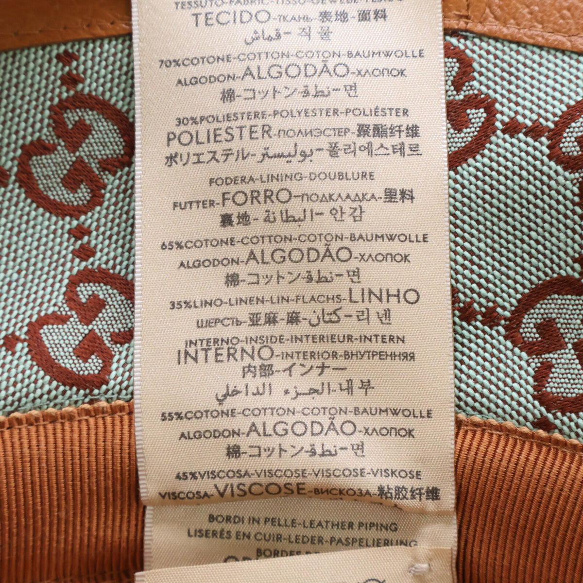 GUCCI グッチ 【美品/国内正規】748476 4HG62 GGキャンバス バケットハット 帽子