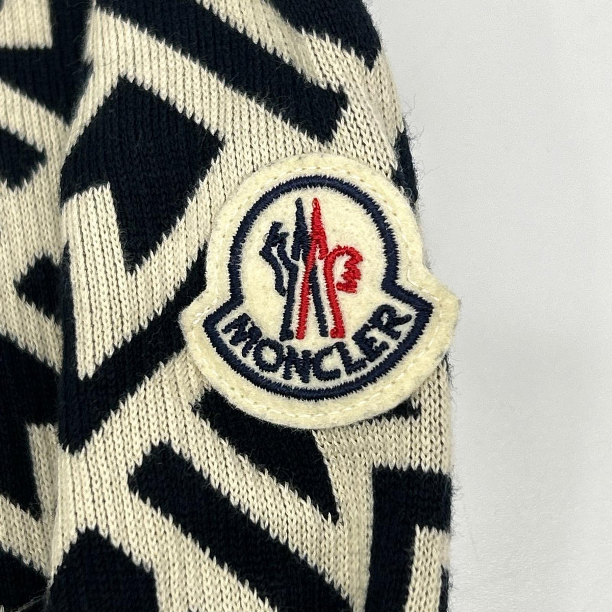 MONCLER モンクレール 24SS GIROCOLLO TRICOT モノグラム ニットセーター トップス