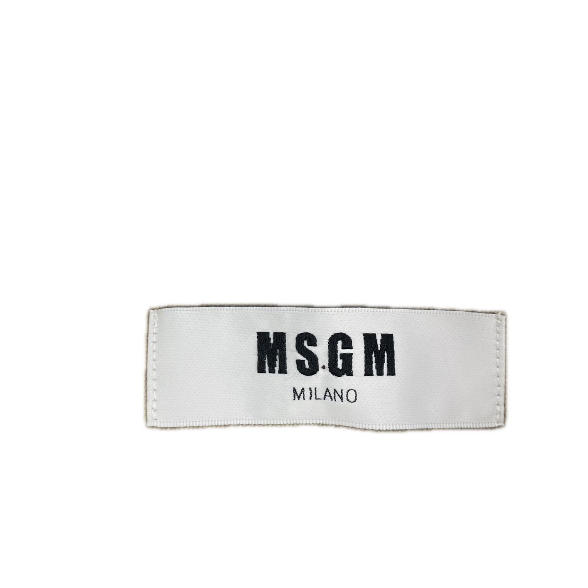 MSGM エムエスジーエム 2041MDD03 ブラウン×イエロー ラップスカート スカート