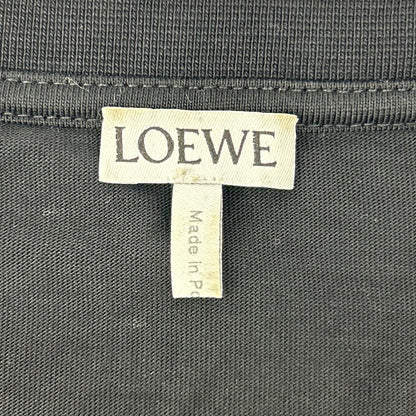 LOEWE ロエベ H526Y22XAD ブラック ピクセルアナグラム刺繍Tシャツ トップス