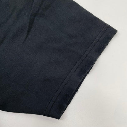 BALENCIAGA バレンシアガ 739784 ユニセックス 24年 ブラック TOVA9 テープロゴTシャツ トップス