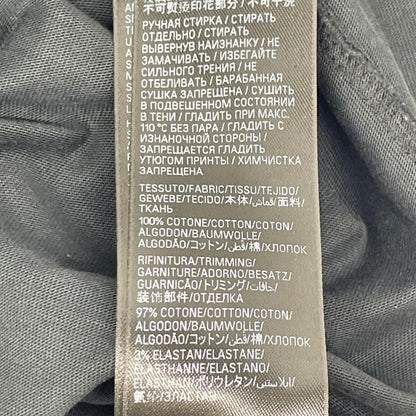 BALENCIAGA バレンシアガ 739784 ユニセックス 24年 ブラック TOVA9 テープロゴTシャツ トップス