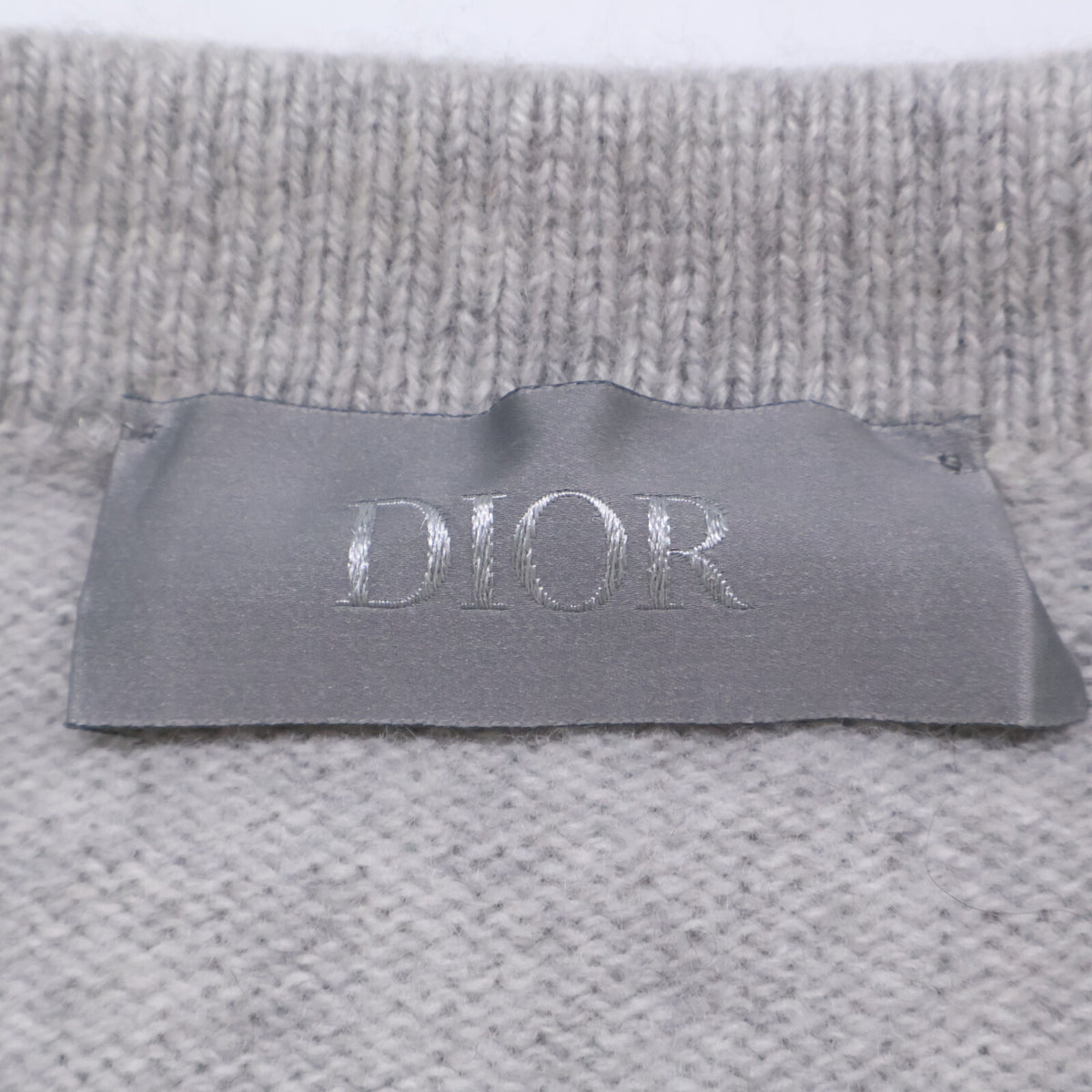DIOR ディオール 【美品/国内正規】243M645AT474 COUTURE カシミヤ ロゴ刺繍 長袖ニットセーター トップス