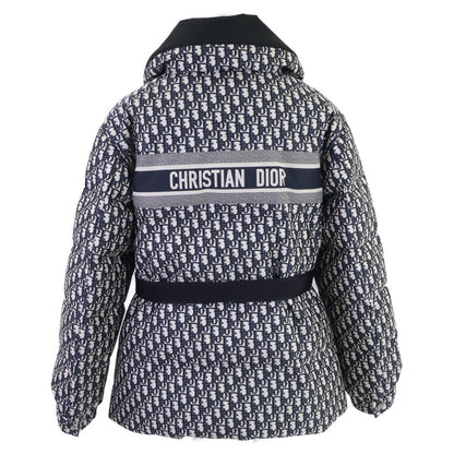 Christian Dior クリスチャンディオール 【美品/国内正規】417C70A2968 オブリーグ ベルト付 スタンドカラー パフィージャケット ジャケット