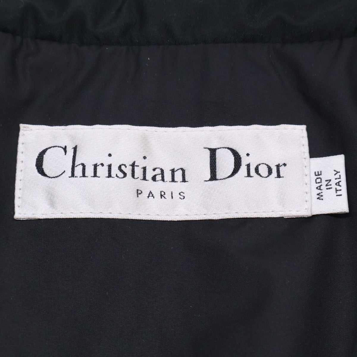 Christian Dior クリスチャンディオール 【美品/国内正規】417C70A2968 オブリーグ ベルト付 スタンドカラー パフィージャケット ジャケット