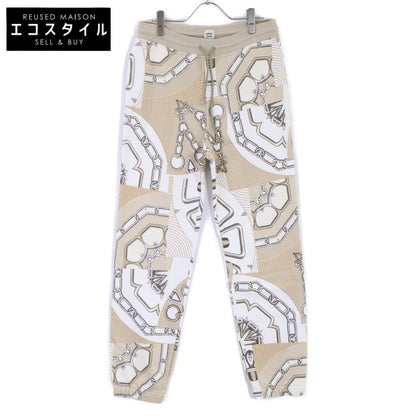 HERMES エルメス 【美品】4H4418DG KALEIDOSCOPE EFFECT カレイドスコープ・エフェクト スウェットパンツ ボトムス