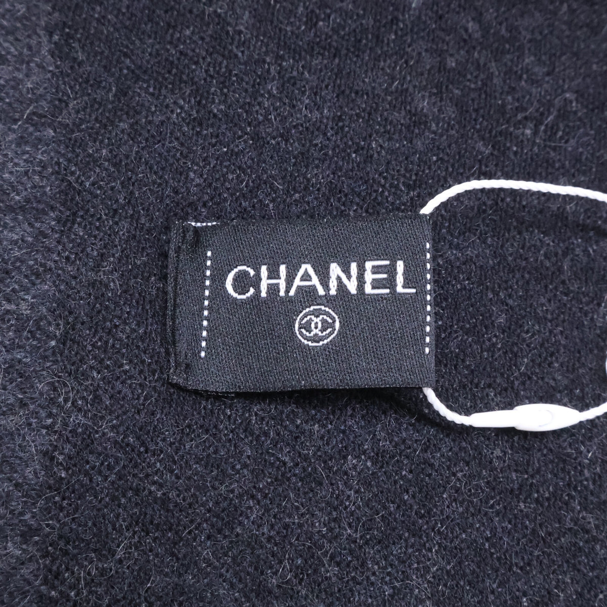 CHANEL シャネル 【美品】ココマーク カシミヤ マフラー
