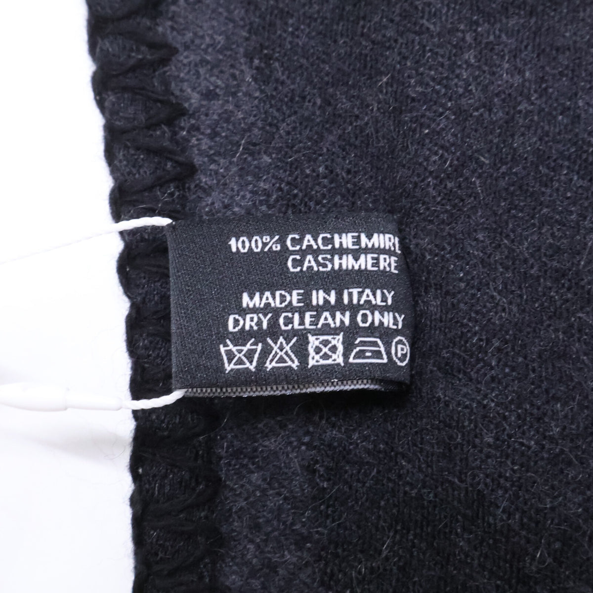 CHANEL シャネル 【美品】ココマーク カシミヤ マフラー