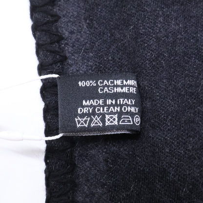 CHANEL シャネル 【美品】ココマーク カシミヤ マフラー