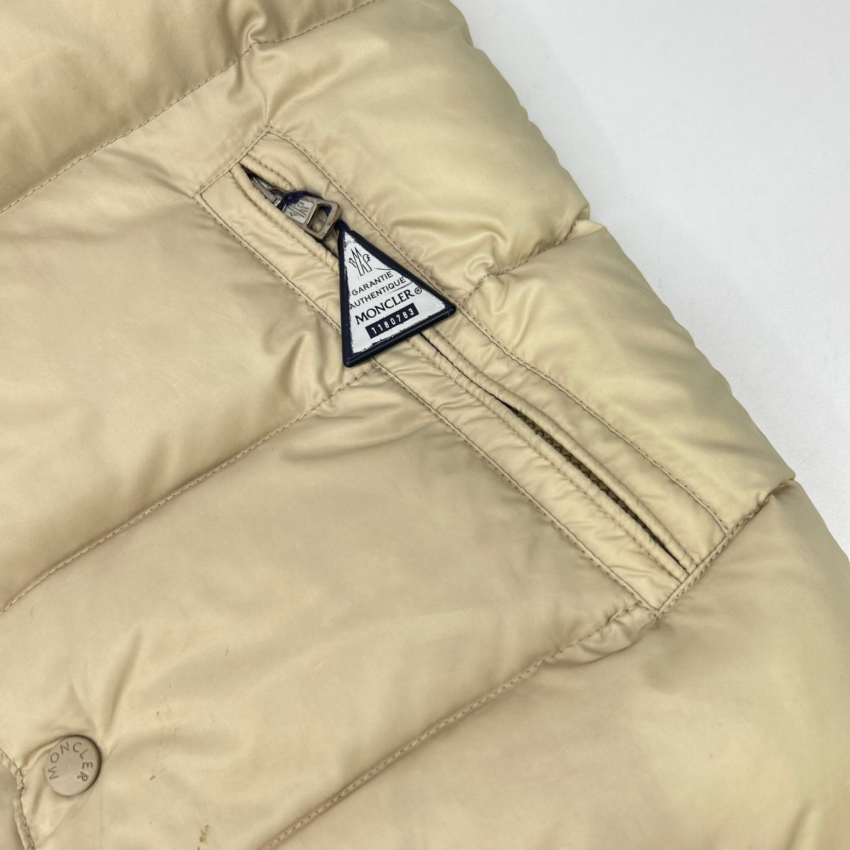 MONCLER モンクレール ライトベージュ ティベット ダウンベスト ベスト