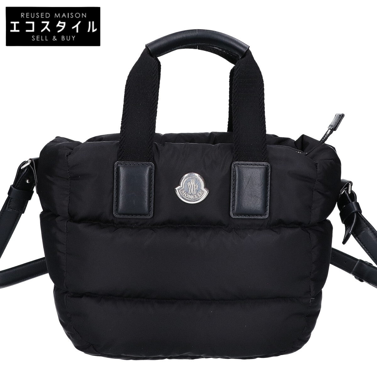 MONCLER モンクレール 【即決/国内正規】24年 K209B5D00009 M6275 MINI CARADOC ナイロン 2WAY ハンドバッグ