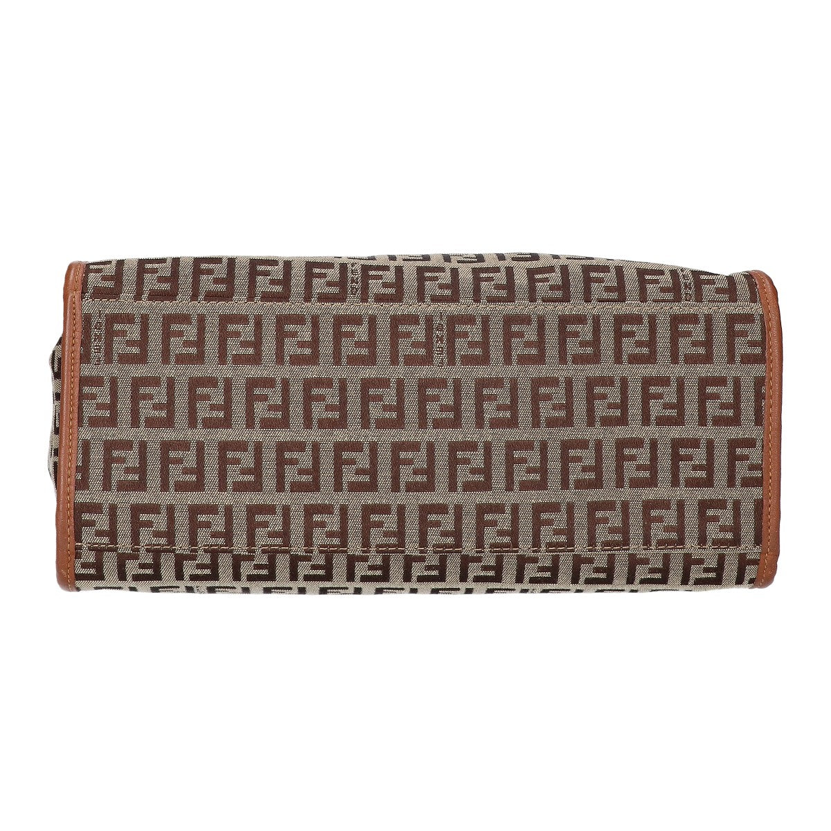 FENDI フェンディ 8BH152 ズッキーノ キャンバス/レザー ハンドバッグ