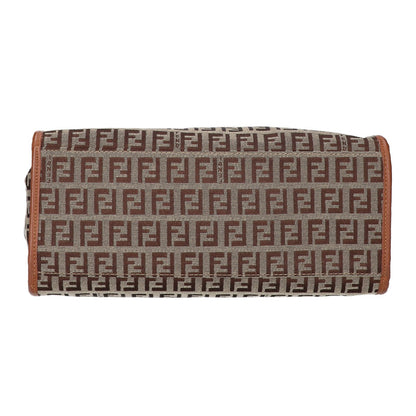 FENDI フェンディ 8BH152 ズッキーノ キャンバス/レザー ハンドバッグ