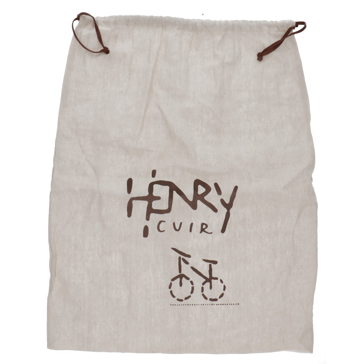 HENRY CUIR アンリークイール レザー フラップ ショルダーバッグ