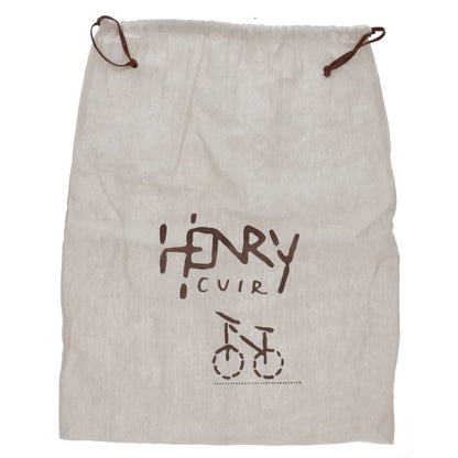 HENRY CUIR アンリークイール レザー フラップ ショルダーバッグ