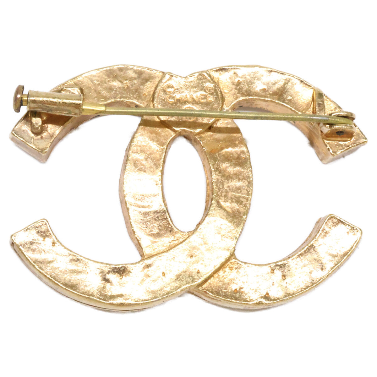 CHANEL シャネル ココマーク ラインストーン ブローチ