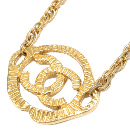 CHANEL シャネル ココマーク ペンダント チェーン ネックレス