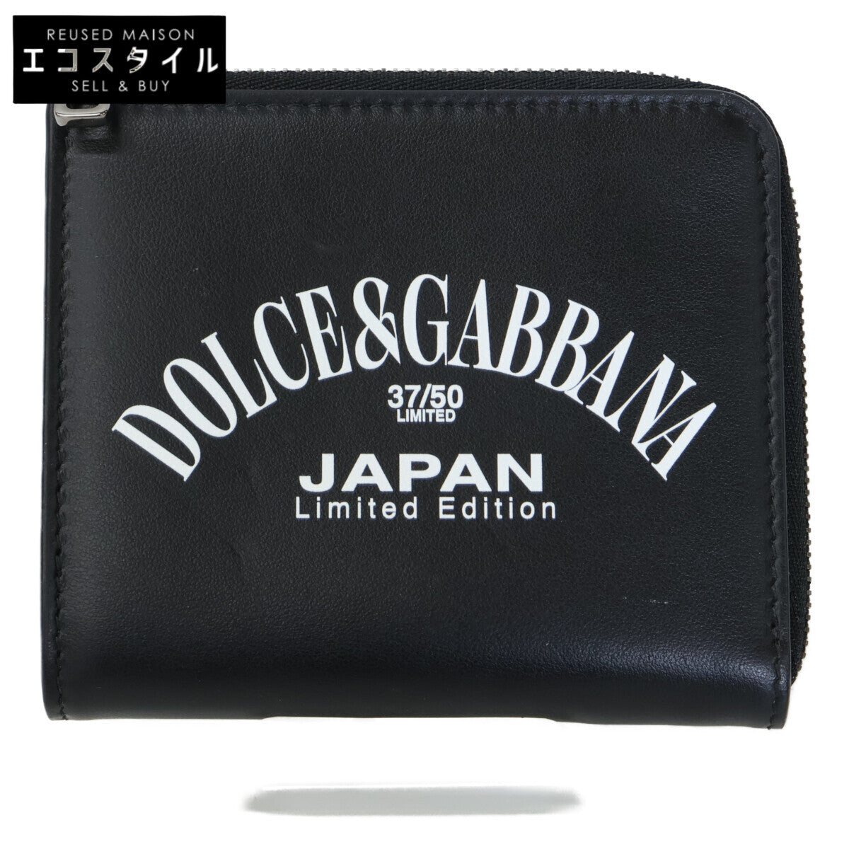 DOLCE&GABBANA ドルチェアンドガッバーナ 【美品】日本限定カプセルコレクション ジップカードホルダー カードケース