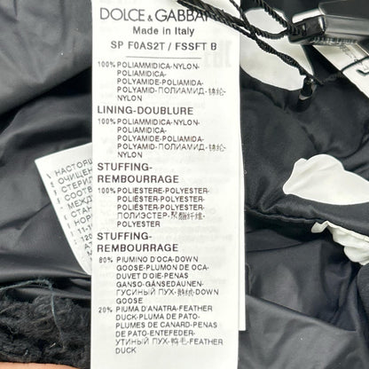 DOLCE&GABBANA ドルチェアンドガッバーナ F0AS2T ポルカドット フルジップ パファーダウンジャケット ジャケット