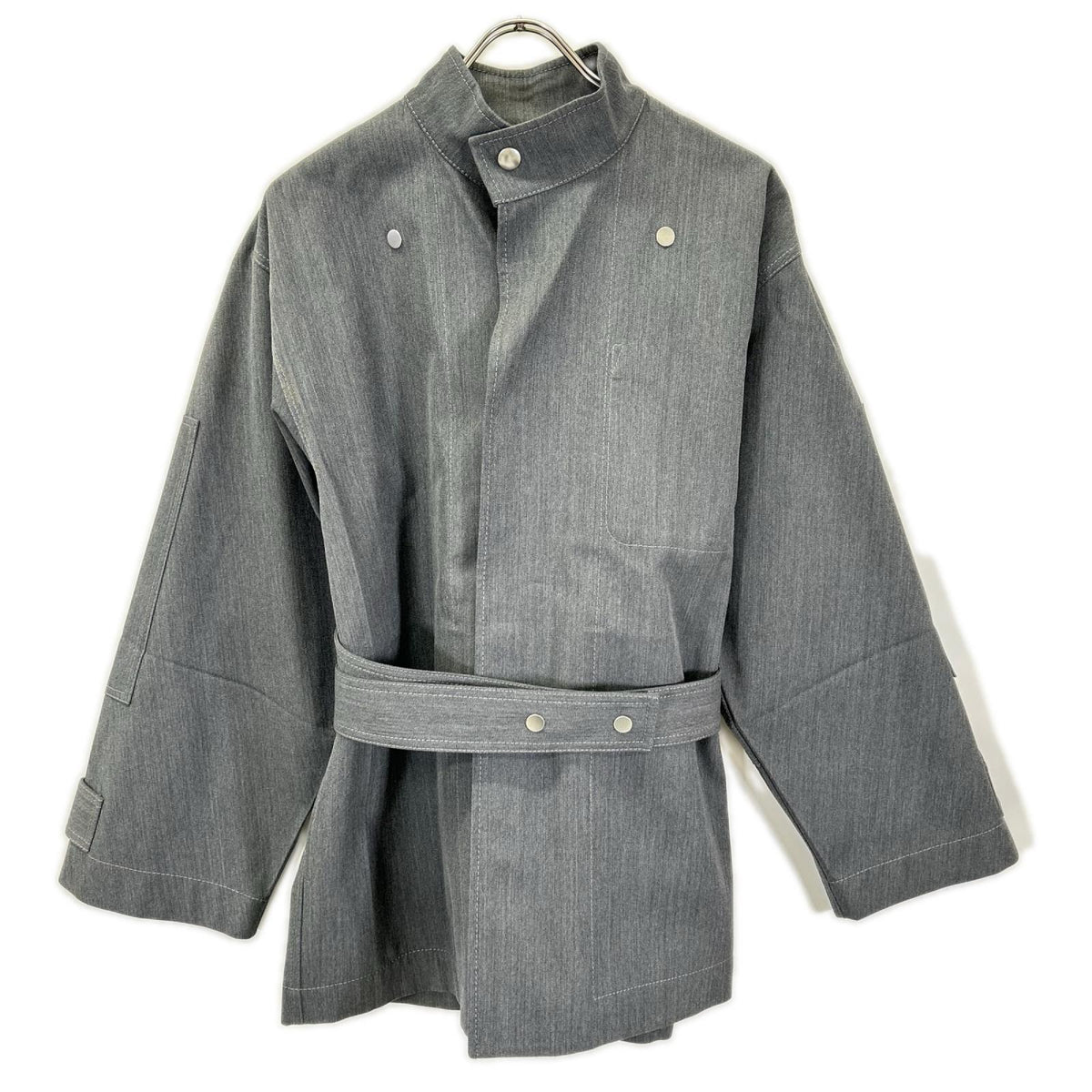 BOTTEGA VENETA ボッテガヴェネタ 769757 グレー ボンデッド ジャケット ジャケット