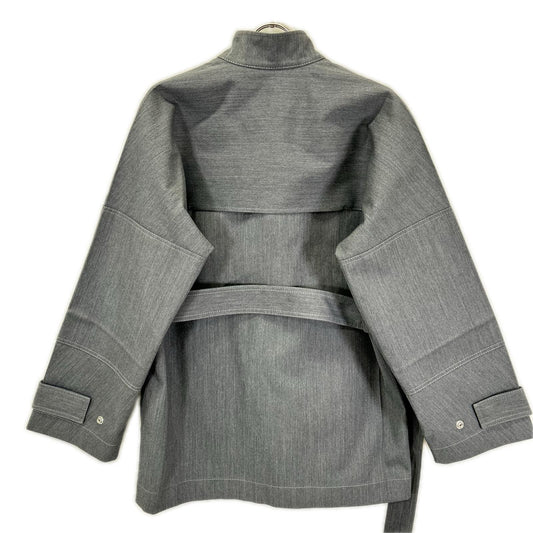 BOTTEGA VENETA ボッテガヴェネタ 769757 グレー ボンデッド ジャケット ジャケット