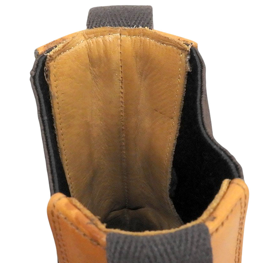 Tricker's トリッカーズ HENRY ヘンリー ウィングチップ チェルシーブーツ メンズ キャメル 7 1/2 M2754 シューズ