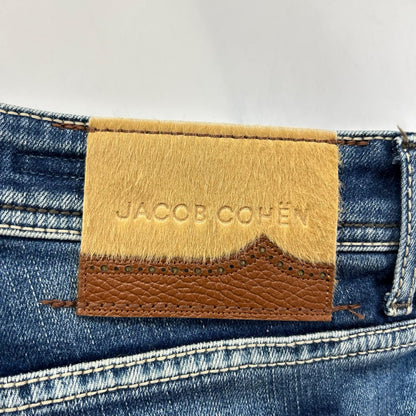 JACOB COHEN ヤコブコーエン J622 インディゴ ハラコパッチ COMF-T デニムパンツ ボトムス