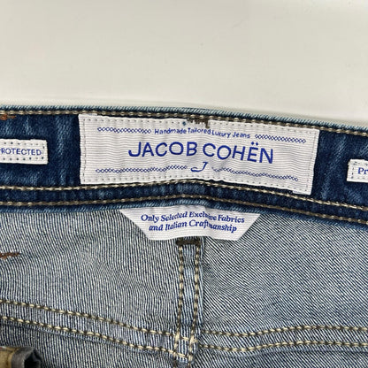 JACOB COHEN ヤコブコーエン J622 インディゴ ハラコパッチ COMF-T デニムパンツ ボトムス