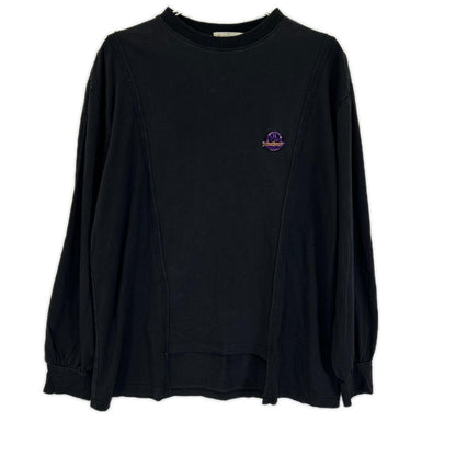 MONCLER モンクレール ×Palm Angeis ブラック MAGLIA GIROCOLLO 長袖Tシャツ トップス