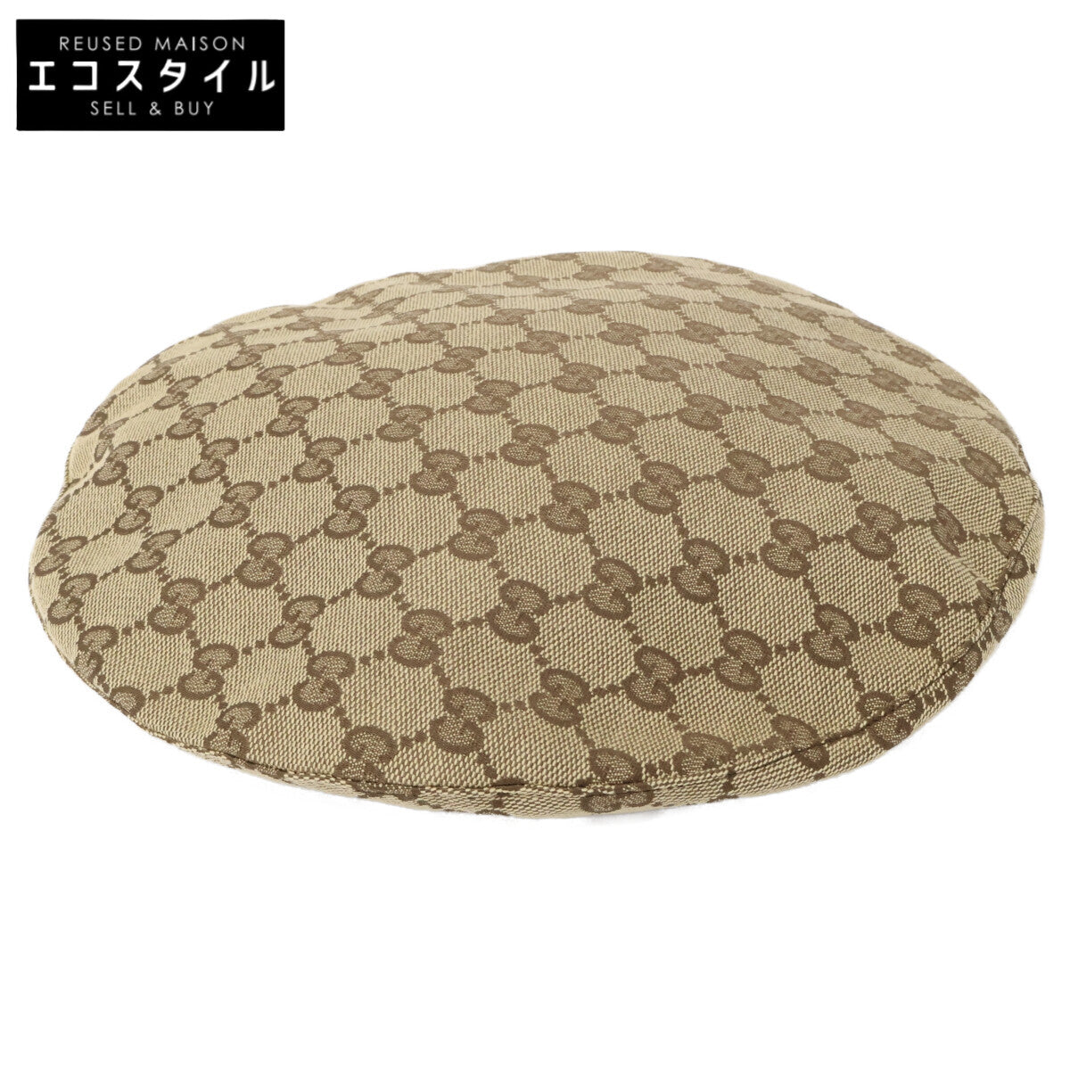 GUCCI グッチ GGキャンバス ベレー帽 帽子