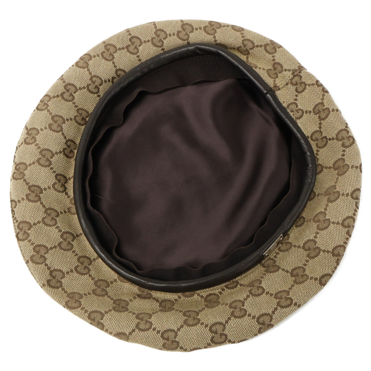 GUCCI グッチ GGキャンバス ベレー帽 帽子