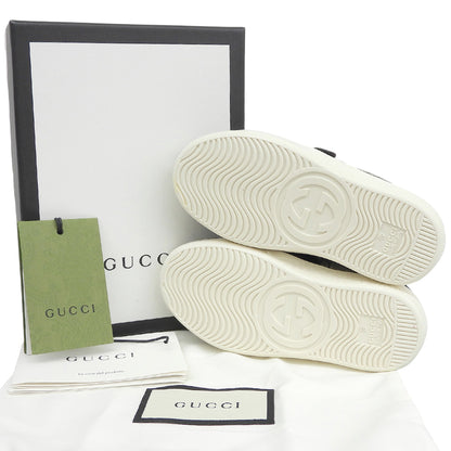 GUCCI グッチ 新品同様 GGキャンバス シェリーライン ベビー キッズ スニーカー シューズ ベージュ系 15cm 463088 シューズ