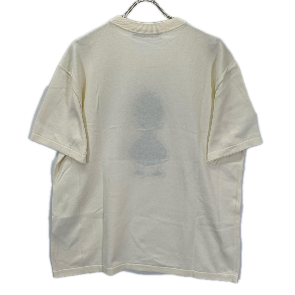 LOUIS VUITTON ルイヴィトン ×NIGO 22SS RM221M F96 HMN04W アイボリー ンタルシアジャカード ダックニットTシャツ トップス