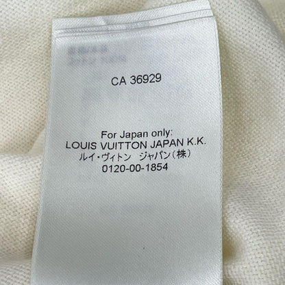 LOUIS VUITTON ルイヴィトン ×NIGO 22SS RM221M F96 HMN04W アイボリー ンタルシアジャカード ダックニットTシャツ トップス