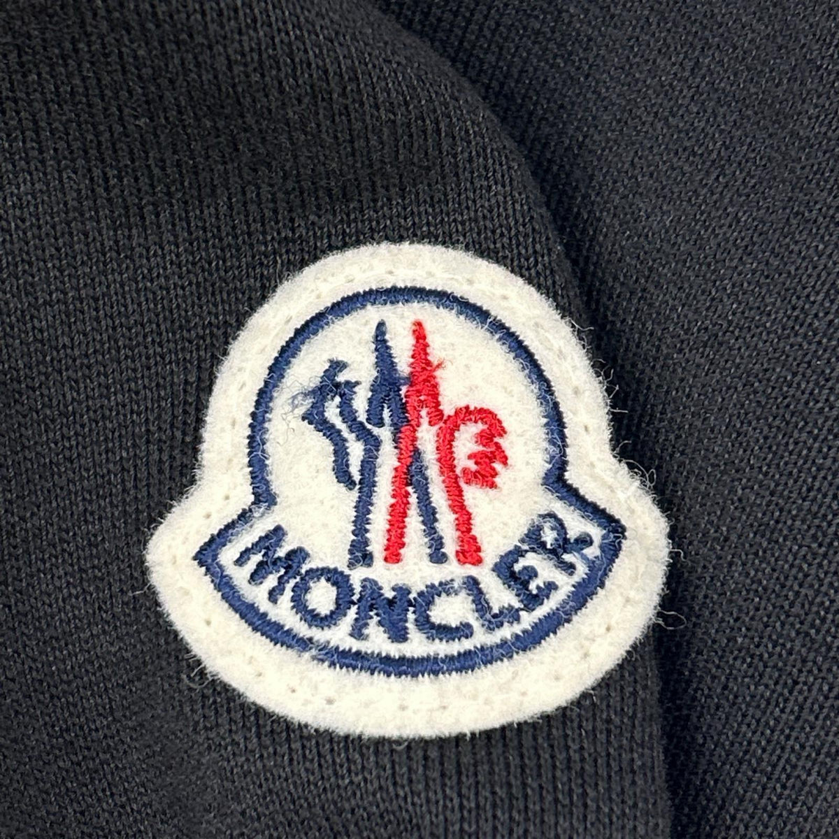 MONCLER モンクレール 21年 ブラック HOODIE ナイロン切り替え パーカー コート