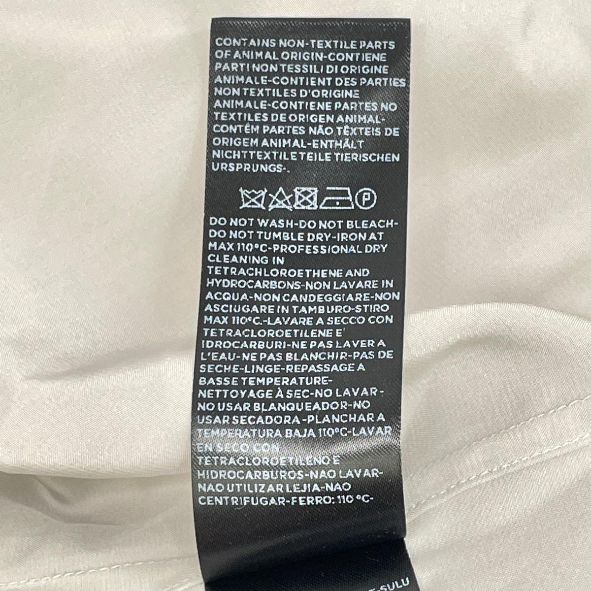 TOM FORD トムフォード グレー シルク×レーヨン ドレスシャツ トップス