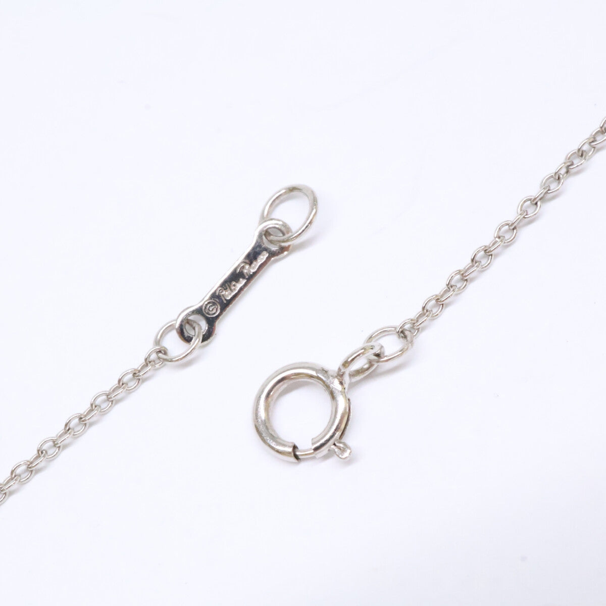 TIFFANY&Co. ティファニー 750 パロマピカソ ラブ＆キス クロス ダイヤモンド ネックレス